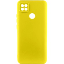 Чохол TPU GETMAN Liquid Silk Full Camera для Xiaomi Redmi 9C (Жовтий)