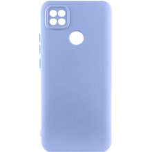 Чохол TPU GETMAN Liquid Silk Full Camera для Xiaomi Redmi 9C – Бузковий