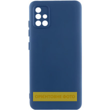 Чехол TPU GETMAN Liquid Silk Full Camera для Xiaomi Redmi 9C – Синий