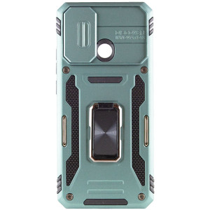 Ударопрочный чехол Camshield Army Ring для Xiaomi Redmi 9C / 10A – Зеленый