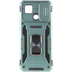 Ударопрочный чехол Camshield Army Ring для Xiaomi Redmi 9C / 10A – Зеленый