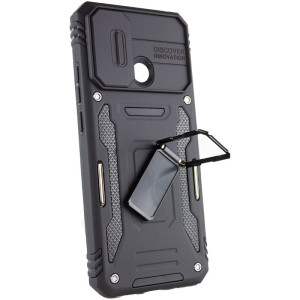 Ударопрочный чехол Camshield Army Ring для Xiaomi Redmi 9C / 10A – Черный