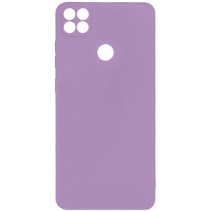 Силіконовий чохол Candy Full Camera для Xiaomi Redmi 9C (Бузковий)