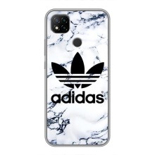 Чехлы Адидас для Xiaomi Redmi 9c (AlphaPrint) (Адидас на мраморе)