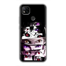 Чехлы Персонажи Аниме Наруто для Xiaomi Redmi 9c (AlphaPrint) (Глаза Anime)