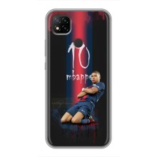 Чехол (TPU) с Футболистом на Xiaomi Redmi 9c – MBAPPE 10