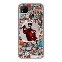Чехлы с героями Марвел Xiaomi Redmi 9c (VPrint)