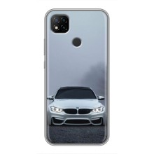 Чехол BMW для Редми 9с – БМВ в тумане