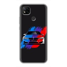 Чехол BMW для Редми 9с – Цветная БМВ