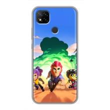Чехол для Xiaomi Redmi 9c Бравл Старс (VPrint)
