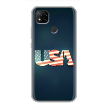 Чохол Прапор USA для Xiaomi Redmi 9c (USA)