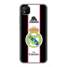 Чехол для Xiaomi Redmi 9c с принтом (Лого Real Madrid)