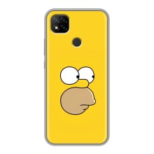 Чехол с Симпсонами для Xiaomi Redmi 9c (VPrint) (Гомер)