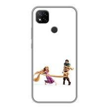 Чехол Рапунцель для Xiaomi Redmi 9c (Рапунцель и Флин)