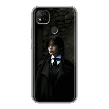 Чехол с дизайном Венздей 2 на Xiaomi Redmi 9c – Уэнсдей в костюме