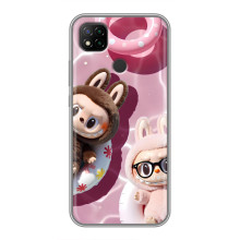 Чехол с Лабубу на Xiaomi Redmi 9c (Игрушка Лабубу)