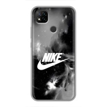 Чехол с логотипом Найк на Xiaomi Redmi 9c – Найк дымчатый