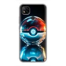 Чехол с Пикачу на Xiaomi Redmi 9c (Мяч Пикачу)