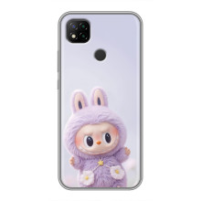 Чехол с принтом Лабубу для Xiaomi Redmi 9c – Фиолетовый Лабубу