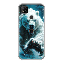 Чехол с картинкой «Хищники» для Xiaomi Redmi 9c (Медведь)