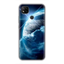 Космические Чехлы для Редми 9с (VPrint) (Земля с космоса)