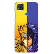 Купить Чехлы на телефон с принтом Anime для Редми 9с (Naruto Vs Sasuke)