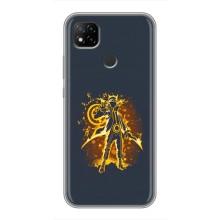 Naruto Anime Чехлы для Редми 9с (AlphaPrint) – золотой Наруто