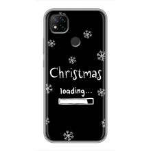 Рождественские, Праздничные Чехлы для Редми 9с (Christmas loading)