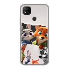 Силіконовий чохол з принтом Зоотрополіс для Xiaomi Redmi 9c