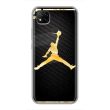 Силіконовый Чохол Nike Air Jordan на Редмі 9с (Джордан 23)