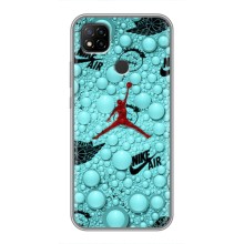 Силіконовый Чохол Nike Air Jordan на Редмі 9с (Джордан Найк)