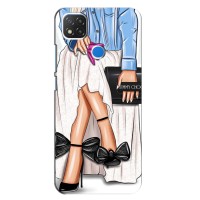 Силиконовый Чехол на Redmi 9c с картинкой Стильных Девушек – Мода
