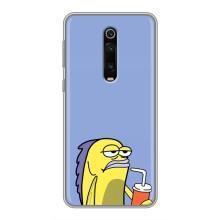 Бампер с принтом Мемы для Xiaomi Redmi K20 – Безразличие