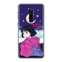 Чехол с персонажами АНИМЕ на Xiaomi Redmi K20 – Синобу Миякэ