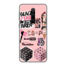 Чехлы с картинкой для Xiaomi Redmi K20 (BLACK PINK коллаж)