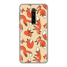 Чехлы с картинкой Лисички для Xiaomi Redmi K20 (VPrint) (Лисички)