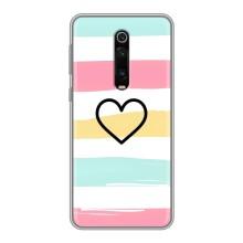 Чохли з тематикою "Маленькі Сердчеки" на Xiaomi Redmi K20 – Гарне сердечко