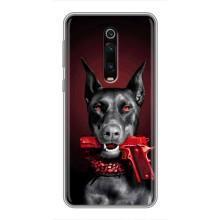 Чехол ДОБЕРМАН для Xiaomi Redmi K20 – Доберман злой