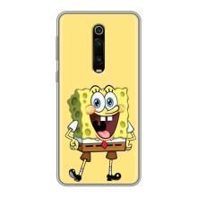 Чехол Губка Боб для Сяоми Редми К20 – Веселый Спанч Боб