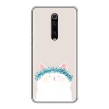 Чехол на тематику: Коты для Xiaomi Redmi K20 – Белый котик
