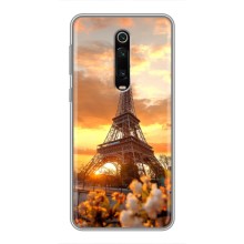 Чехол Эйфелева Башня для Xiaomi Redmi K20 - (AlphaPrint) (Солнечная башня)