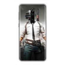 Силиконовый чехол с картинкой "Герой Pubg" на Xiaomi Redmi K20 – Пабг