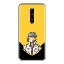 Чехол PUBG для Сяоми Редми К20 (AlphaPrint) (Пабг в шлеме)