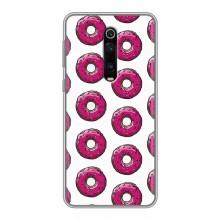 Чехол с изображением  вкусной еды для Xiaomi Redmi K20 – Розовые пончик