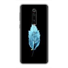 Чехол с картинками на черном фоне для Xiaomi Redmi K20 – Листочек