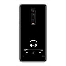 Чехол с картинками на черном фоне для Xiaomi Redmi K20 – Плеер