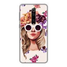 Чехол с картинкой Модные Девчонки Xiaomi Redmi K20 – Девушка в очках