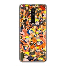 Чехлы с принтом Наруто на Xiaomi Redmi K20 (Коллаж Наруто)