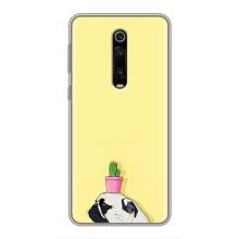 Бампер для Xiaomi Redmi K20 з картинкою "Песики" (Кактус на голові)