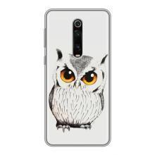 Чехол с птицами на Xiaomi Redmi K20 (VPrint) (Милая Сова)